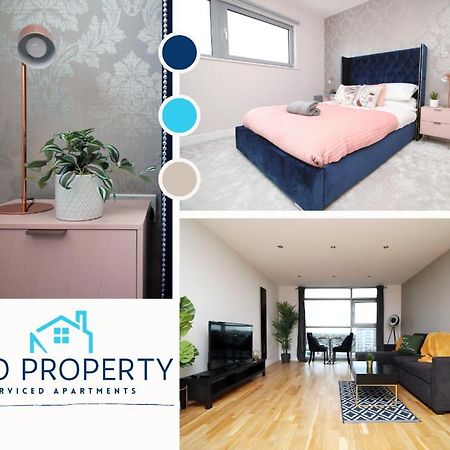 The View - Long Stay Offer - Modern Central Apartment And Parking By Cto Serviced Apartments Cardiff Exteriör bild